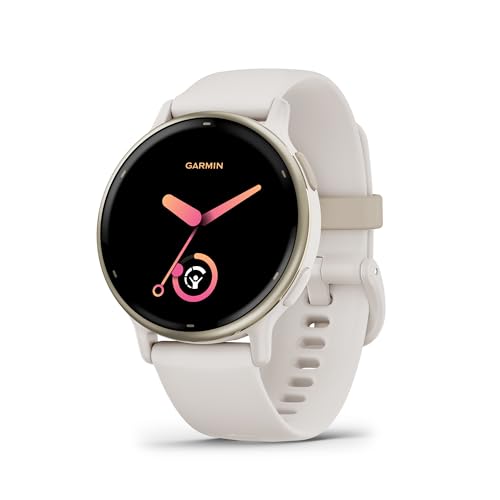 Garmin vívoactive 5, Health & Fitness GPS Smartwatch, 42mm, Ivory