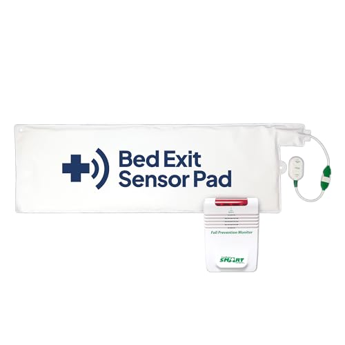 Smart Caregiver Wireless and Cordless Weight Sensing Bed Pad – 10” x 30” (Monitor or Alarm Included).