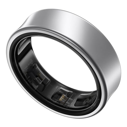 SAMSUNG Galaxy Ring, AI Smart Ring, Size First w/Sizing Kit, No App Subscription, Fitness Monitor, Sleep Tracker, Up to 7-Day Battery, Size 9, Titanium Silver [US Version, 1Yr Manufacturer Warranty]