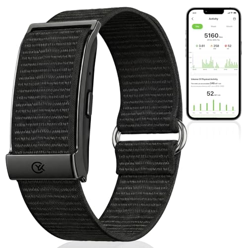 QYZHARYX Smart Bracelet,Health and Fitness Tracker,24/7 Heart Monitor & Sleep Tracker, Multi-Sport Tracker Wristband with Free APP (Black)