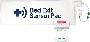 Smart Caregiver Wireless and Cordless Weight Sensing Bed Pad – 10” x 30” (Monitor or Alarm