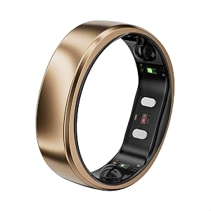 RingConn Gen 2 Air, Ultra-Thin AI Smart Ring, 10-Day Battery Life, Fitness/Sleep/Stress/HR