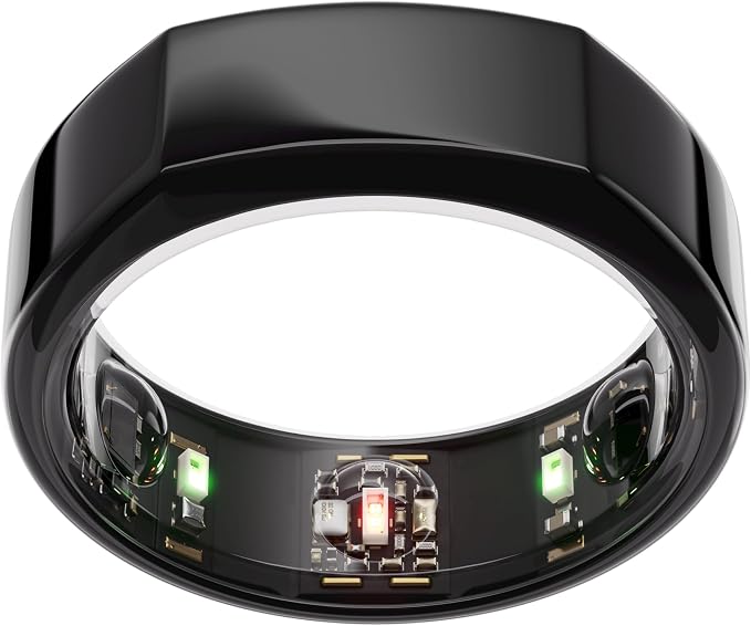 Oura Ring Gen3 Heritage Smart Ring with Sleep Tracking, Heart Rate and Fitness Tracker